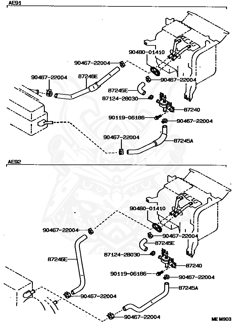 Toyota - Grommet